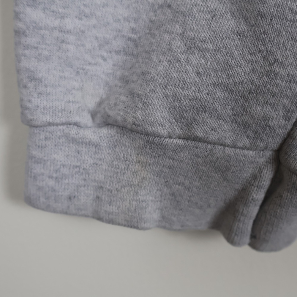 Vintage 90s Discus Athletic Big Logo Cropped Sweatshirt Gray 2XL Tall 26x27 - Picture 13 of 16